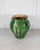 Mid 19th Century French 19th Century Green and Yellow Splash-Glaze Confit Pot For Sale - Image 5 of 9
