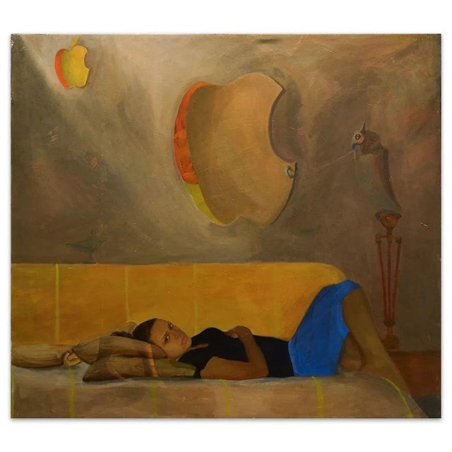 Digital Dream - Original Oil on Canvas by Anastasia Kurakina - 2012 2012 For Sale - Image 3 of 3