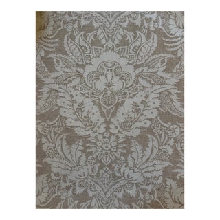 Chardonnet Damask F972582 by Thibaut Fabric 2 5/8 Fabric For Sale