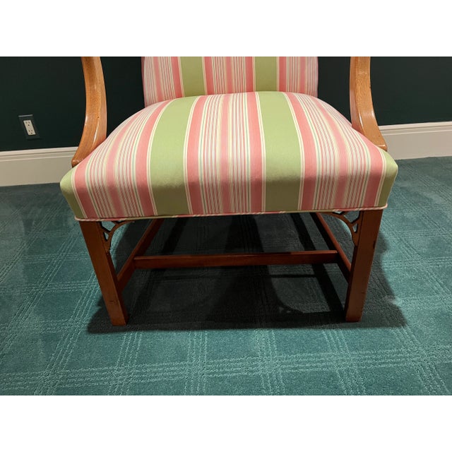 Late 19th Century Late 19th Century Antique Georgian Armchair For Sale - Image 5 of 6