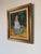 1970s 1970s Vintage E. Weight Portrait of a Girl in Landscape Oil on Canvas Painting, Framed For Sale - Image 5 of 12