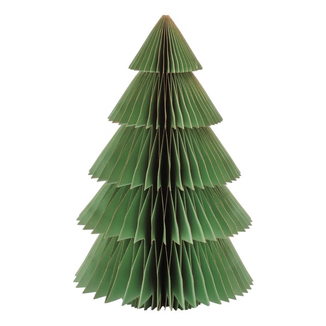 Layered Paper Tree Décor 16.5"H For Sale