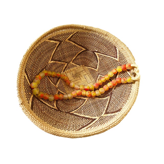 1980s 1980s African Glass Trade Beads String For Sale - Image 5 of 5