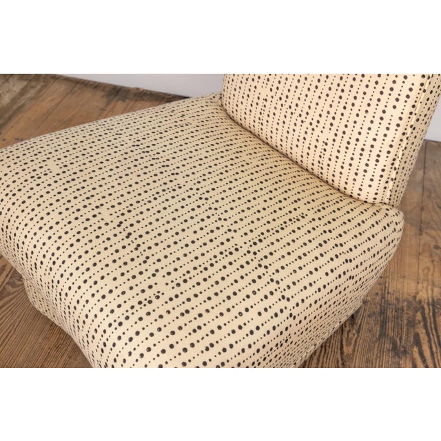 Cream Pair of Wda Home Modern Armless Chairs For Sale - Image 8 of 8