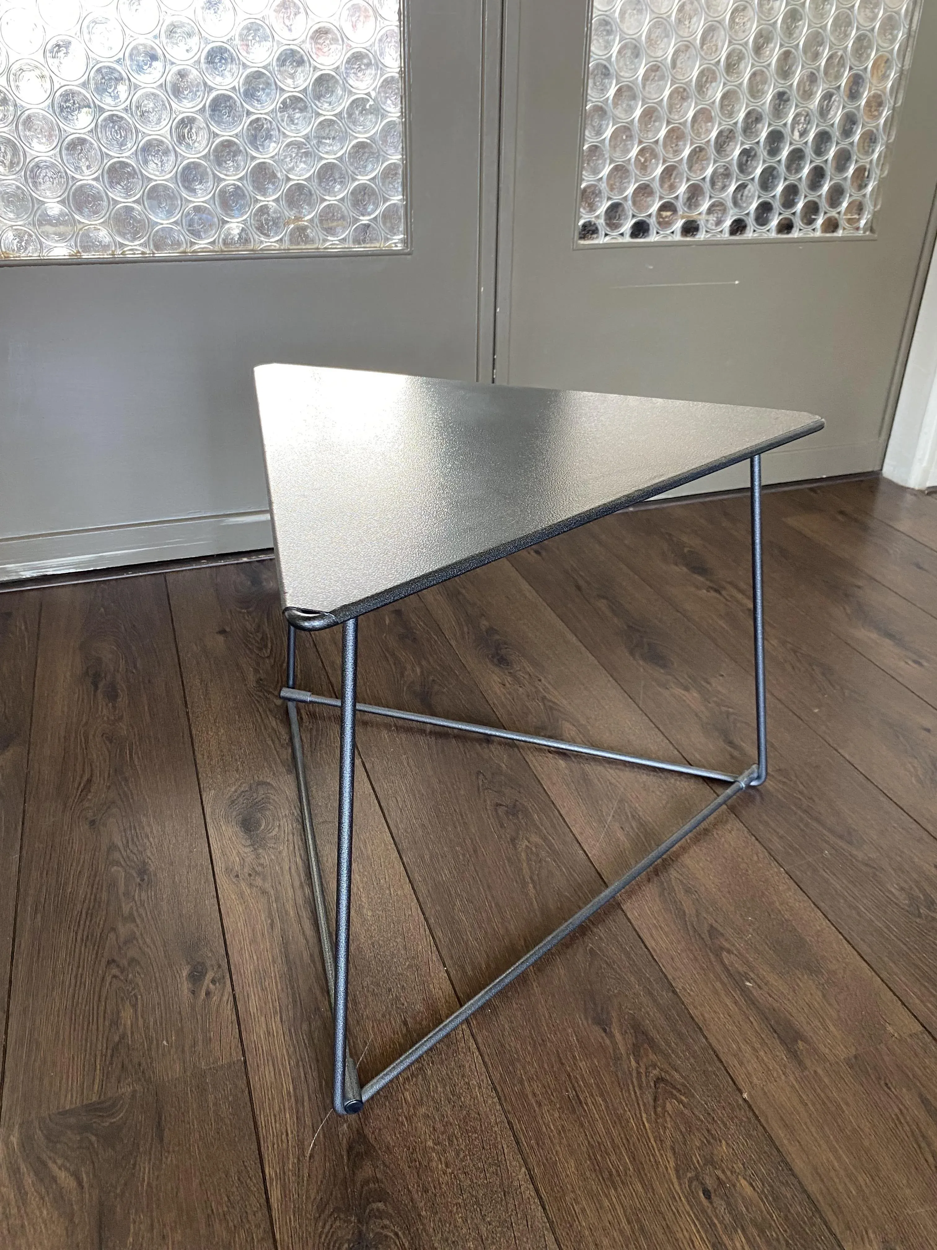 Vintage Triangular Coffee Table by Niels Gammelgaard for Mobel