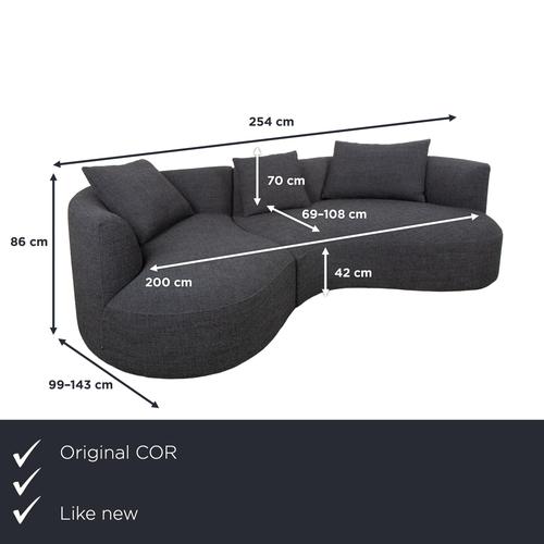 with the Siwa sofa from COR, you're getting a piece of furniture that immediately catches the eye with its iconic...