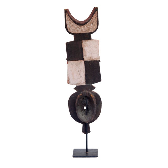 Vintage African Tribal Carved Wood Totem For Sale In Los Angeles - Image 6 of 10