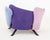Late 20th Century Giorgio Saporiti for Il Loft "Flower Baby" Chair For Sale - Image 5 of 8