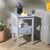 Introducing the Araminta One Drawer Accent Table in a tranquil Light violet color. This elegantly simple piece offers a...