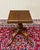 Antique English Country Oval Dining Table Farmhouse Pedestal Oak 1920s-30s For Sale - Image 15 of 18
