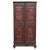Polychrome wardrobe. By unknown artisan from Spain, circa 1930. In original condition, with minor wear consistent with age...