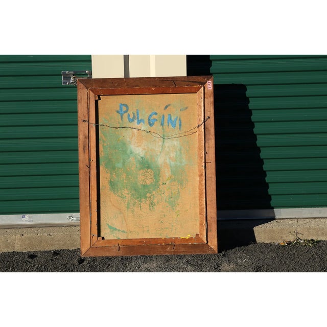 Thomas Pulgini, Born 1965 in Wilmington Delaware Popular Philadelphia Mid-Century Modern Pop Artist, Self-Taught artist...