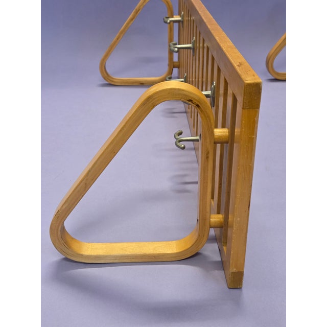 Mid-Century Modern Coat Rack by Alvar Aalto for Artek, 1940s, Set of 2 For Sale - Image 3 of 18
