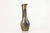Modern, sleek stoneware vase in a complex matte hare's fur glaze, by the Iconic Swedish Designer Gunnar Nylund for...