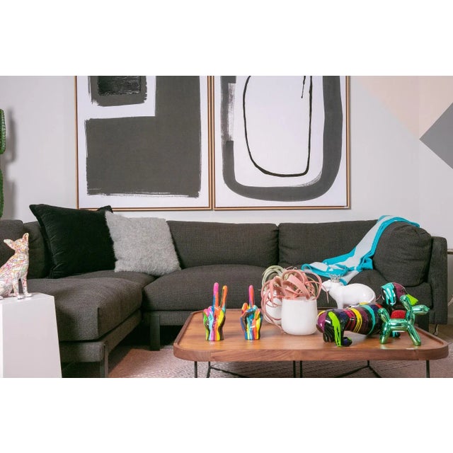 Interior Illusions Plus Graffiti Peace Sign Tabletop - 9" Tall For Sale In Los Angeles - Image 6 of 7