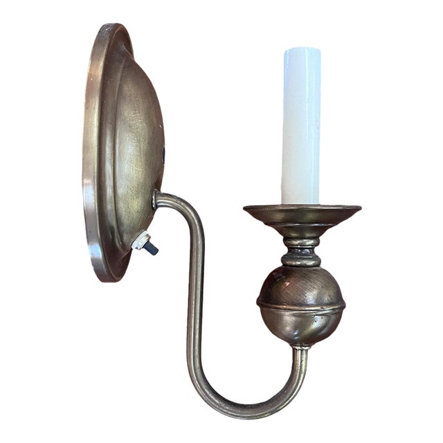 Vintage Brass Sconce For Sale