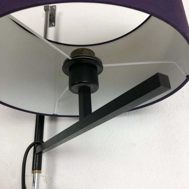 Minimalist Adjustable Metal Wall Light, 1960s For Sale - Image 12 of 18