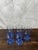 Blue Vintage Glasses, 1930s, Set of 22 For Sale - Image 8 of 11