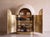 Arcana Mother of Pearl and Brass Cabinet or Wardrobe For Sale - Image 9 of 13