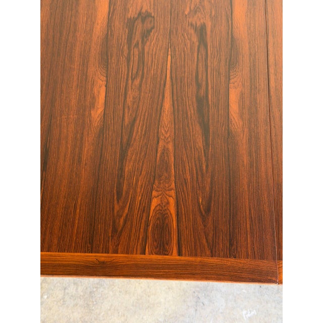 Bertil Fridhagen for Bodafors Extendable Dining Table With Two Leaves Rosewood Swedish Mid-Century Modern 1960s For Sale - Image 11 of 15