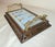 Antique 19th Century French Boulle Wood Brass Original Watercolor Vanity Tray For Sale - Image 9 of 14