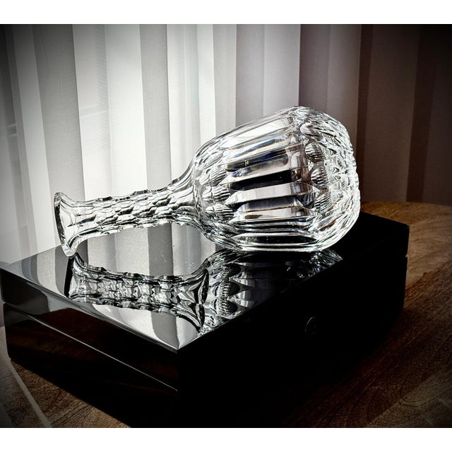 Edwardian Petal-Cut Crystal Sherry Decanter, England, 1905 For Sale - Image 18 of 18