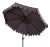 The signature backdrop of Santorini’s lush legendary resort inspired this nine-foot crank umbrella. it's sophisticated...