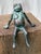 Vintage Bronze Seated Frog Garden Ornament For Sale - Image 4 of 18