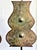 Pair of Antique Korean Brass Candlesticks with Reflector Shields For Sale - Image 12 of 13