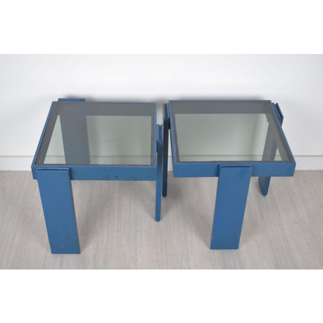 Stackable Coffee Tables by Gianfranco Frattini for Cassino, 1960s, Set of 2 For Sale - Image 14 of 16