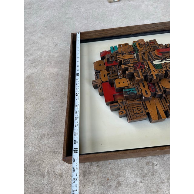 Mid Century Cube Wall Art AlphaSculp Sheldon Rose For Sale - Image 10 of 10