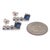 Metal Natural Sapphire Dangle Earrings 14k Gold 1.32 TCW Certified For Sale - Image 7 of 11