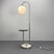 Vintage Steel Tube Floor Lamp with Integrated Table, 1920s For Sale - Image 4 of 13
