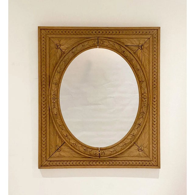 Circa 1780 English Neoclassical Oval / Square Mirror For Sale In San Francisco - Image 6 of 6