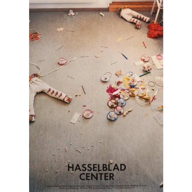 Contemporary 1998 Swedish Exhibition Poster, Hasselblad Center For Sale - Image 3 of 3