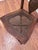 Antique Art Nouveau "Fleur De Lis" Wicker & Cane Solid Wood Accent Chair in the Style of Heywood-Wakefield For Sale - Image 10 of 12