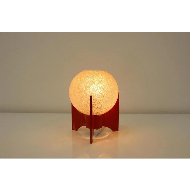 Mid-Century Table Lamp from Pokrok Žilina, 1960s For Sale - Image 9 of 12
