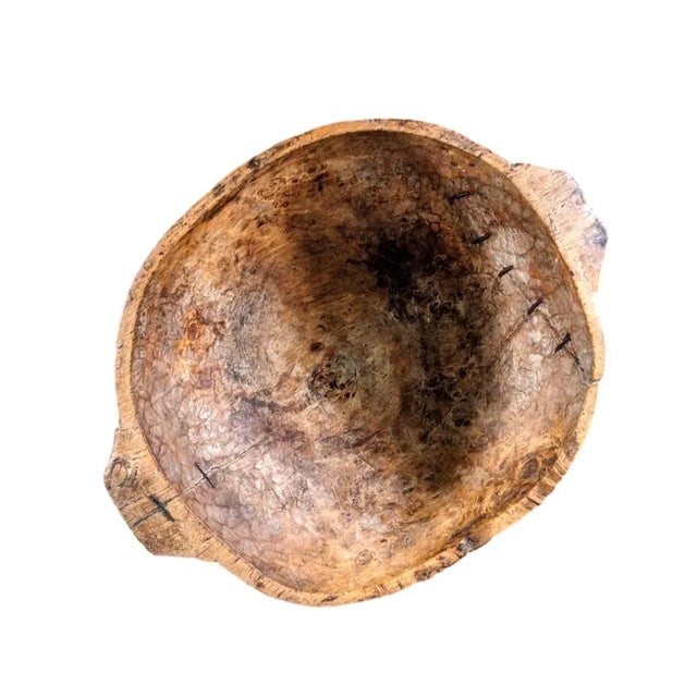 19th Century French Wooden Dough Bow For Sale - Image 10 of 11