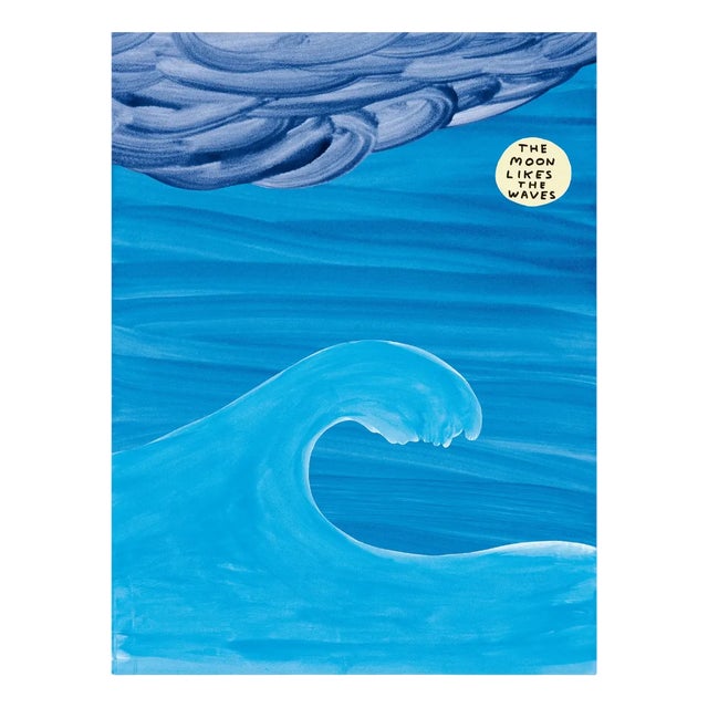 David Shrigley, The Moon, 2024, Lithograph For Sale