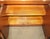 Vintage Art Deco Wooden Curved Mirrored Vanity For Sale - Image 4 of 6
