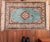 Double Knot Finest Green Handknotted Wool Rug (35" X 52") For Sale - Image 6 of 10