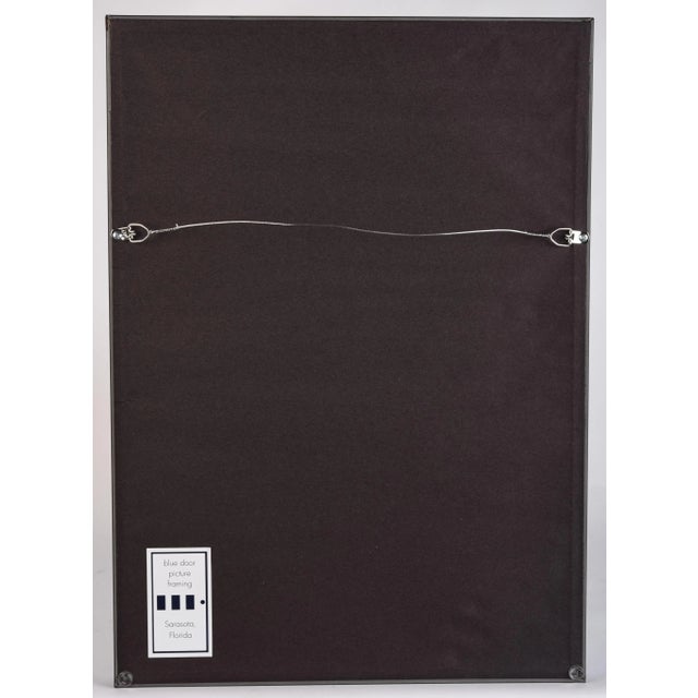 Abstract Patrick Wadley Print Black White Nude Etching For Sale - Image 3 of 4