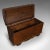 C. 1800 Large Georgian Antique Oak Chest For Sale - Image 10 of 13