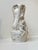 Antique Bohemian Enchanted Fairy Tail Tree Trunk Vase in Porcelain, 1890s For Sale - Image 13 of 15
