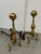 Traditional Vintage Brass Andirons, a Pair For Sale - Image 3 of 17