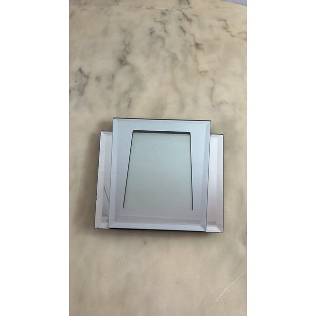 Art Deco Mirrored Glass Photo Holder, 1940s For Sale - Image 10 of 14