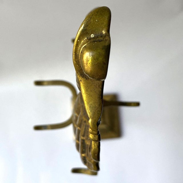 Vintage English Five-Piece Brass Little Miss Muffet Fireside Companion Set For Sale In Denver - Image 6 of 11