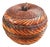 Pumpkin Woven Wicker Ice Bucket, Circa 1970s For Sale