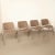 1970s Motivated Seller: 1970s Mid Century Modern, Giancarlo Piretti for Castelli Taupe Dining Chairs - Set of 4 For Sale - Image 5 of 12
