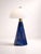 Postmodern Postmodern Art Deco Revival Italian Prisma Table Lamps in Blue Marble and Opal Glass, 1990s, Set of 2 For Sale - Image 3 of 6